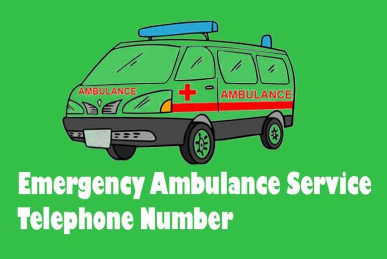 Read more about the article BD Ambulance Service– Contact Numbers