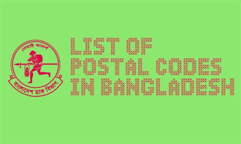 Read more about the article List of Postal Codes in Bangladesh
